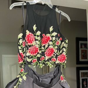 Rachel Allan Homecoming skirt w/ top.